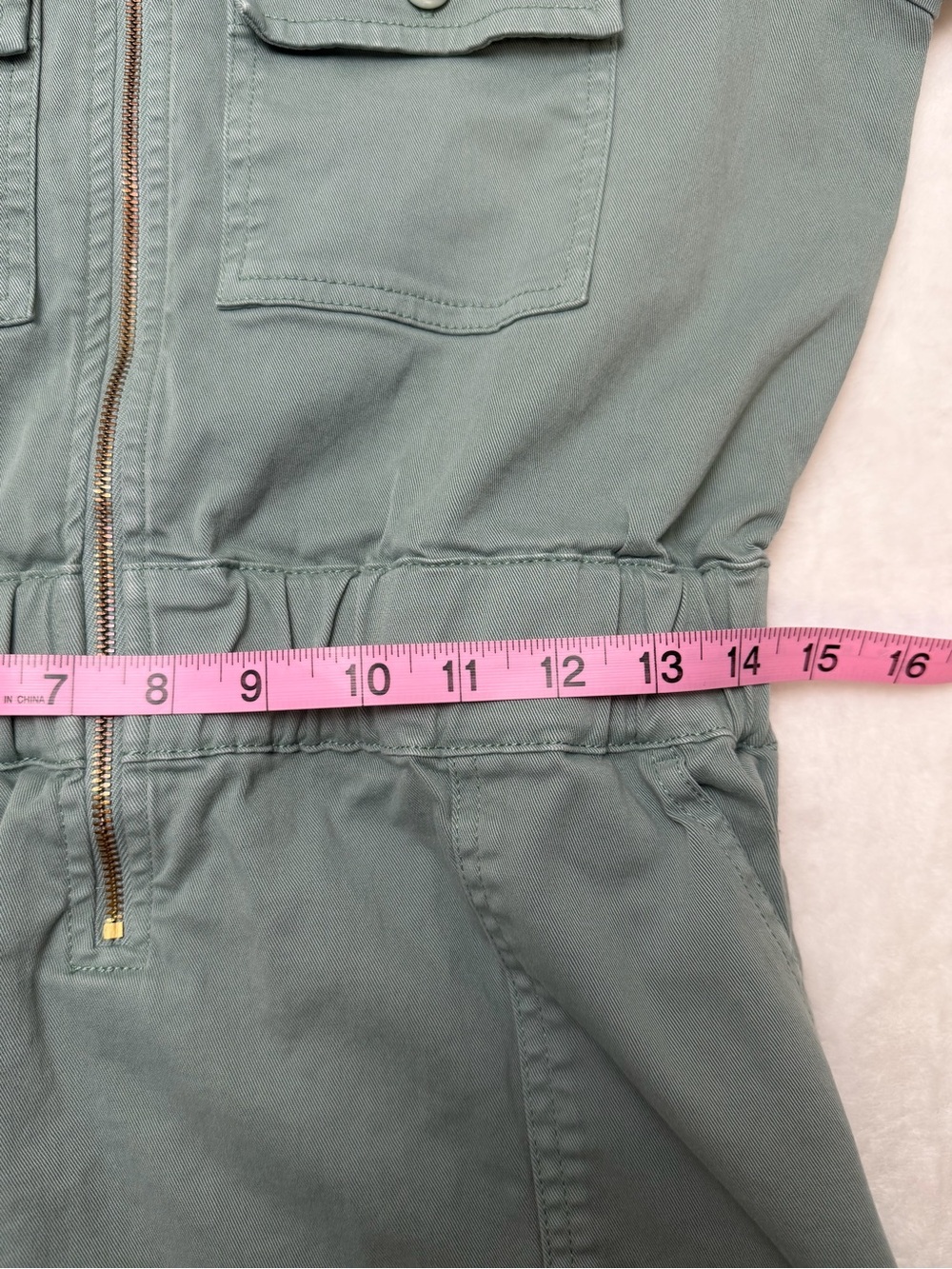 J.Crew Utility Shirt Dress 4 Cotton Military Chic Safari Fall Transition Travel - Picture 9 of 11